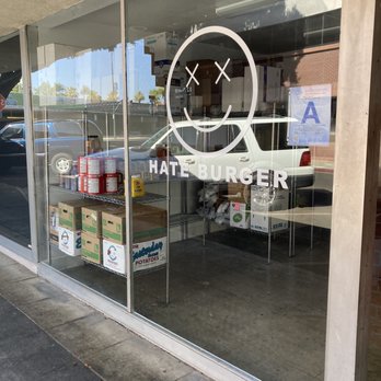 Hate Burger - Kitchen window - Burgers Near Me - Redlands, California