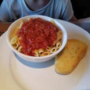 Cheddar's Scratch Kitchen - Kids Penne Pasta Marinara. She ate all!!! - Comfort Food Near Me - Chandler, Arizona