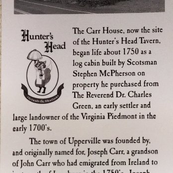 Hunter's Head Tavern - New American Near Me - Upperville, Virginia Hunter's Head Tavern - New American Near Me - Upperville, Virginia