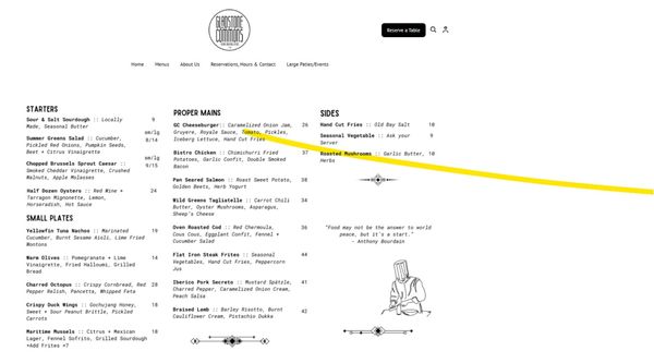 Menu photo 2 Gladstone Commons Windsor, ON Menu photo 2 Gladstone Commons Windsor, ON