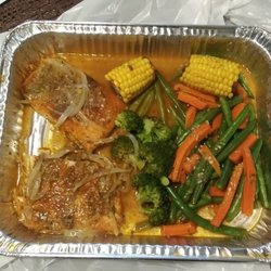 KT Seafood Depot - Salmon with Vegetables