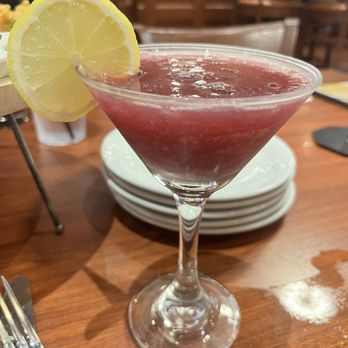 Dolce Niente Restaurante Italiano - Blueberry Lemon Martini - Italian Near Me - Spring, Texas