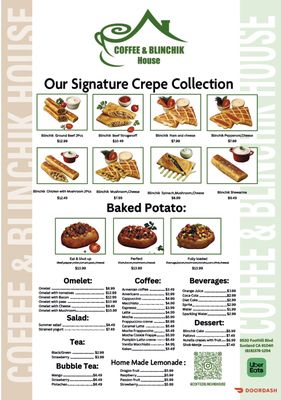 Menu photo 1 Coffee & Blinchik House Sunland, CA