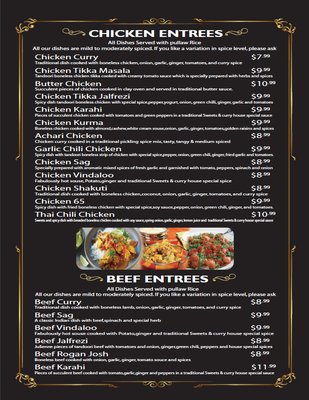 Menu photo 2 Sweets & Curry House Philadelphia, PA Menu photo 2 Sweets & Curry House Philadelphia, PA
