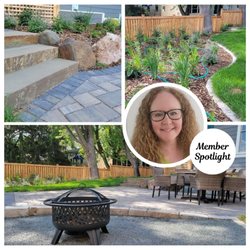 Outdoor living with pollinators, excellent water managament and upscale usability.