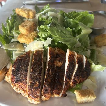 Backspin Texas Sports Bar & Grill - Blackened chicken Caesar salad - Sports Bars Near Me - Austin, Texas Backspin Texas Sports Bar & Grill - Blackened chicken Caesar salad - Sports Bars Near Me - Austin, Texas