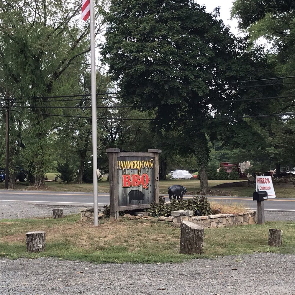 HammerDown BBQ - Sign - Barbeque Near Me - Aldie, Virginia