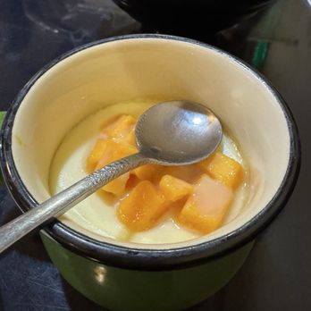 Fresh Legend - Streamed milk with mango - Desserts Near Me - Vancouver, British Columbia