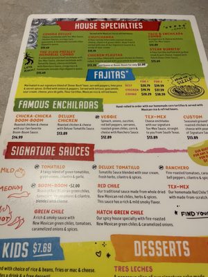 Menu photo 5 Chuy's Orlando, FL Menu photo 5 Chuy's Orlando, FL