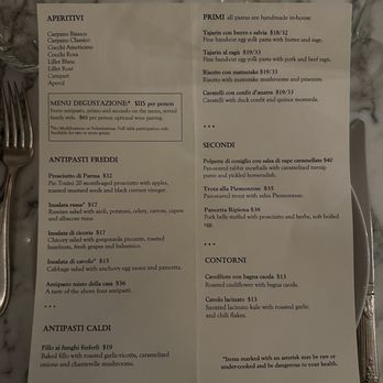 Cascina Spinasse - Menu - IG @bougiefoodieboi - Italian Near Me - Seattle, Washington Cascina Spinasse - Menu - IG @bougiefoodieboi - Italian Near Me - Seattle, Washington