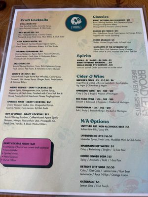 Menu photo 4 Broad Leaf Brewery & Spirits Kentwood, MI Menu photo 4 Broad Leaf Brewery & Spirits Kentwood, MI