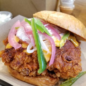 Holdaak Fried Chicken - Spicy chicken sandwich $9 - Chicken Shop Near Me - Fullerton, California Holdaak Fried Chicken - Spicy chicken sandwich $9 - Chicken Shop Near Me - Fullerton, California