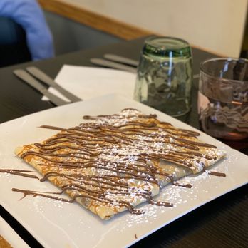 French Waffle - Desert Crepe: Nutella and Kit Kat. Sweet and so good. Really satisfied my sweet tooth. - Creperies Near Me - Paris, 75 French Waffle - Desert Crepe: Nutella and Kit Kat. Sweet and so good. Really satisfied my sweet tooth. - Creperies Near Me - Paris, 75