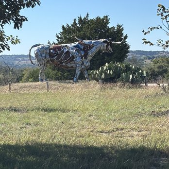 Garrison Brothers Distillery - Sculpture on the grounds - Distilleries Near Me - Hye, Texas Garrison Brothers Distillery - Sculpture on the grounds - Distilleries Near Me - Hye, Texas
