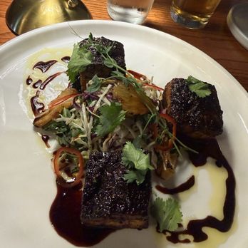 Pearl & Horn - Braised pork belly.. DELICIOUS! - New American Near Me - Pensacola, Florida