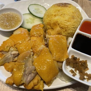 Cafe De Hong Kong - Hainanese Chicken Rice (afternoon tea) - Hong Kong Style Cafe Near Me - Markham, Ontario