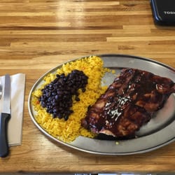 Port Chop BBQ - Baby back ribs featured on the black board occasionally!