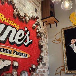 Raising Cane's - Love this!! The decor is very welcoming and has a very community feel to it