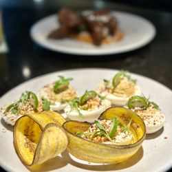 Wink Wink Food & Drink - Deviled eggs
