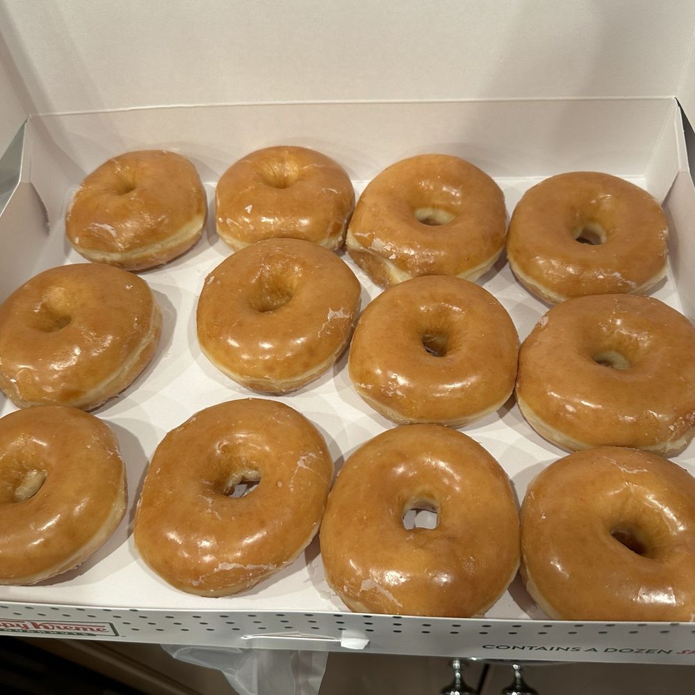Krispy Kreme - Glaze But 4 not Fresh! Stale - Disappointed! - Donuts Near Me - Hoover, Alabama