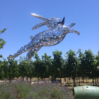 HALL Wines - Bunny Foo Foo by Lawrence Argent - Wineries Near Me - Saint Helena, California HALL Wines - Bunny Foo Foo by Lawrence Argent - Wineries Near Me - Saint Helena, California