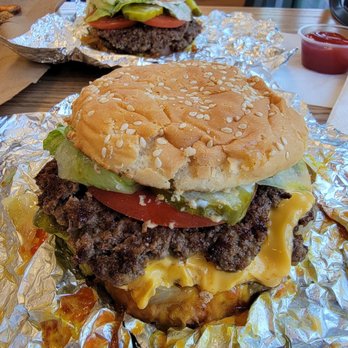 Five Guys - Bacon cheeseburger - Fast Food Near Me - Redlands, California