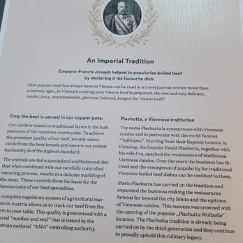 Plachutta Wollzeile - History of Tafelspitz - Austrian Near Me - Vienna, 9