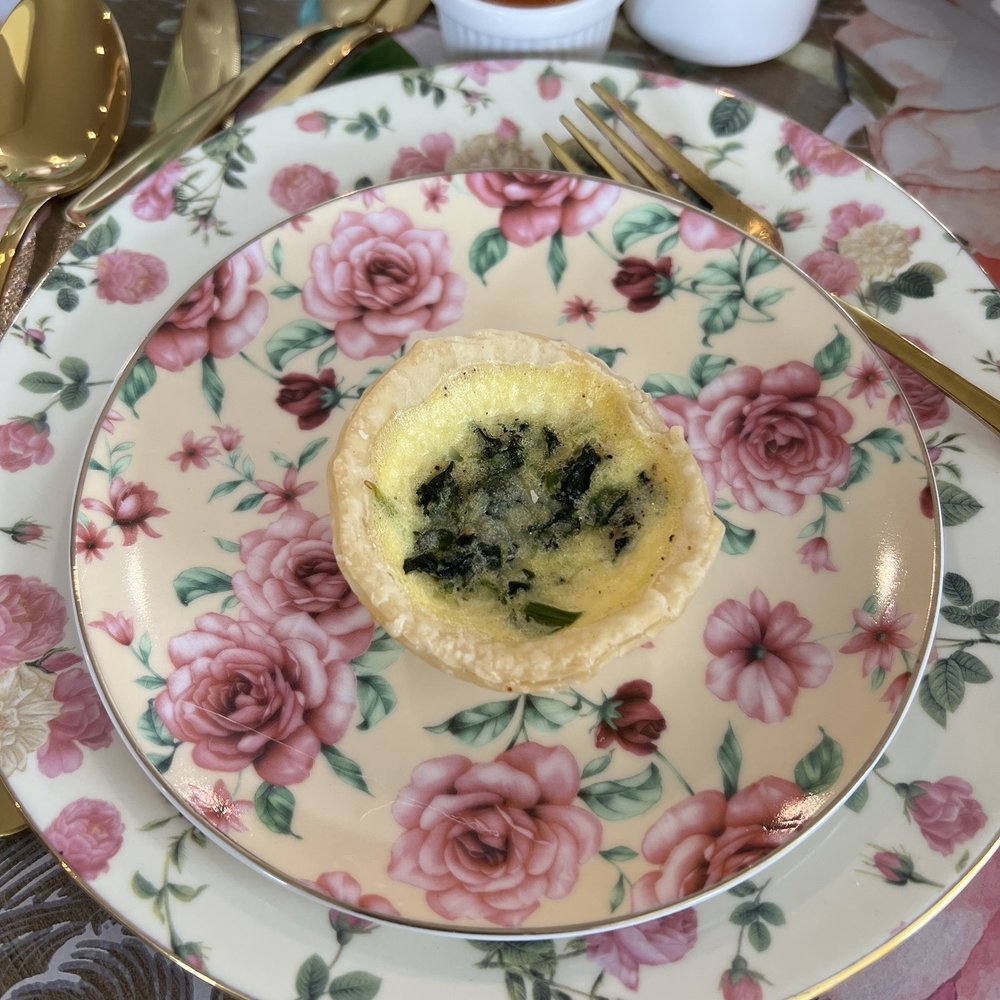 Tealightfully Yours - Mini quiche florentine - Caterers Near Me Tealightfully Yours - Mini quiche florentine - Caterers Near Me