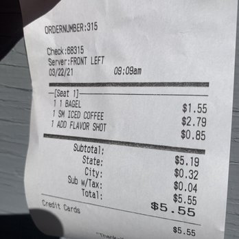Perfectos Caffe - a receipt for coffee - Coffee & Tea Near Me - Tewksbury, Massachusetts Perfectos Caffe - a receipt for coffee - Coffee & Tea Near Me - Tewksbury, Massachusetts