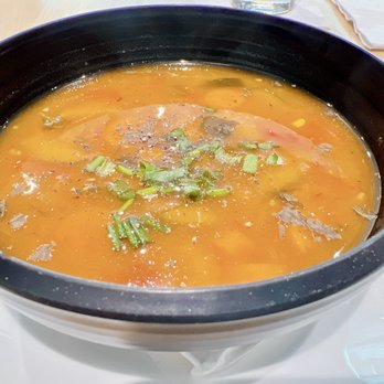 The Hearth - Close-up of the Homestyle Vegetable Soup - American Near Me - Mississauga, Ontario The Hearth - Close-up of the Homestyle Vegetable Soup - American Near Me - Mississauga, Ontario