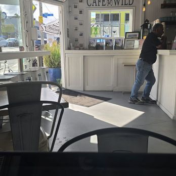 Cafe Wild - Inside, facing the exit - Breakfast & Brunch Near Me - Manhattan Beach, California