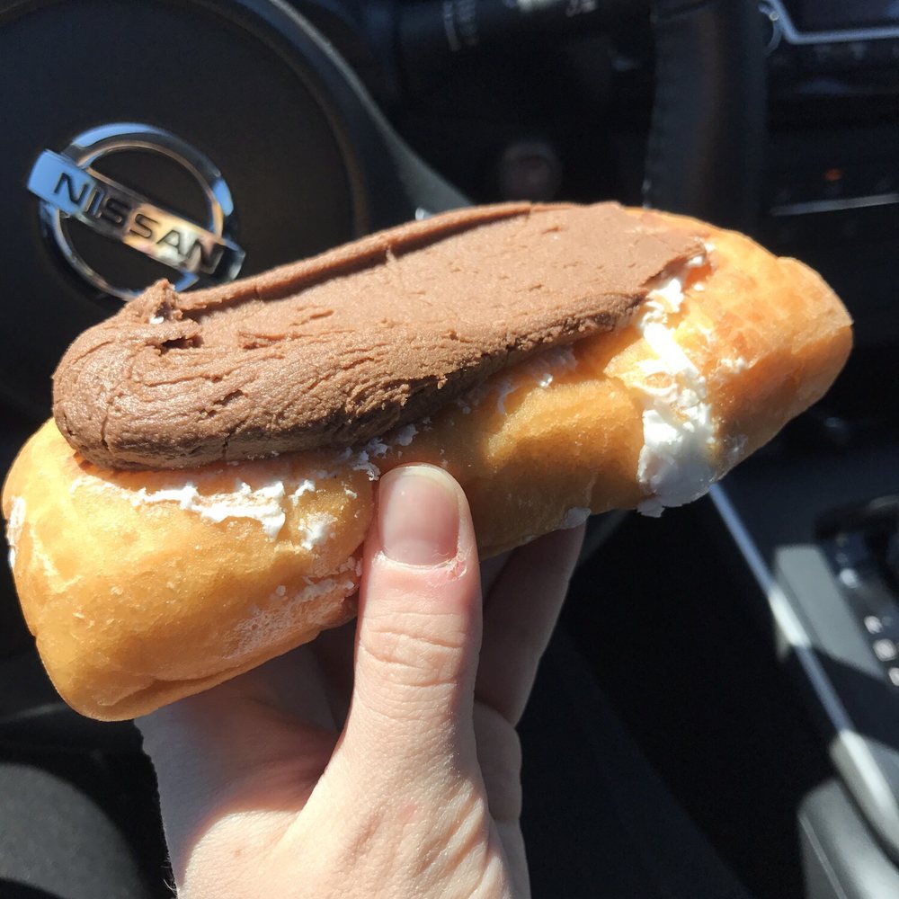 Donna's Donuts - Long Johns that literally burst with cream!!! - Bakeries Near Me - Flint, Michigan Donna's Donuts - Long Johns that literally burst with cream!!! - Bakeries Near Me - Flint, Michigan