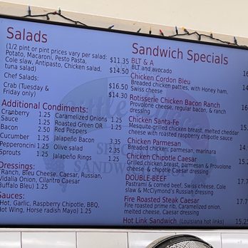 Little Lucca - Menu (2) - as of April 2024 - Sandwiches Near Me - Burlingame, California Little Lucca - Menu (2) - as of April 2024 - Sandwiches Near Me - Burlingame, California