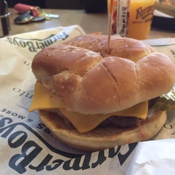Farmer Boys - Natural cheeseburger - Breakfast & Brunch Near Me - Commerce, California