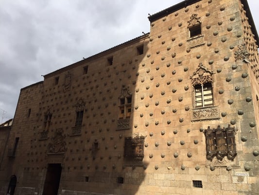 Public Library of Salamanca - Casa de las Conchas by null