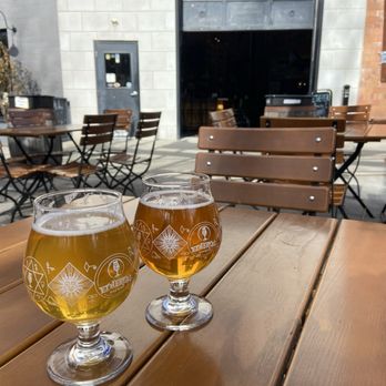 Ethereal Brewing - Throwback (left) Festbier (right) - Breweries Near Me - Lexington, Kentucky