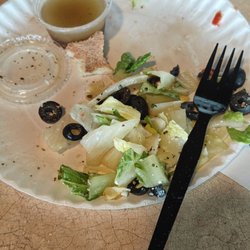 Brother's Pizza Express - Always Fresh, Crispy Delectable salads. Also,size is Only $4!!! Absolutely jaw-dropping, num-num delicious. Every bite.