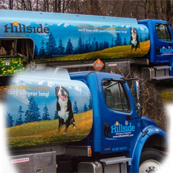 Hillside Oil Heating & Cooling - Oil truck - Heating & Air Conditioning/HVAC Near Me - Newark, Delaware Hillside Oil Heating & Cooling - Oil truck - Heating & Air Conditioning/HVAC Near Me - Newark, Delaware