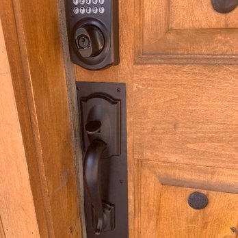 Rivers Lock and Key - Shlage digital lock with trim - Keys & Locksmiths Near Me - Bailey, Colorado