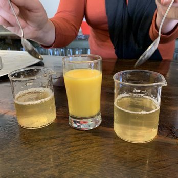 Brewability & Pizzability - Apricot champagne seltzer, getting creative with a mimosa idea. - Breweries Near Me - Englewood, Colorado Brewability & Pizzability - Apricot champagne seltzer, getting creative with a mimosa idea. - Breweries Near Me - Englewood, Colorado