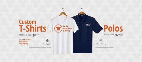Bulk Custom Shirts