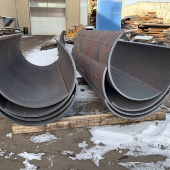 Kucher Steels (1992)  - 3/4" 44W sleeves - Metal Fabricators Near Me - Edmonton, Alberta