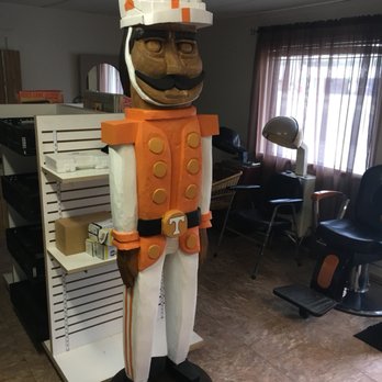 Recovered Relics - This is Winston our store mascot. He is a 7 foot tall nutcracker sporting the Tennessee Vols football team uniform. This is Vols country!!!! - Antiques Near Me - Kingston, Tennessee Recovered Relics - This is Winston our store mascot. He is a 7 foot tall nutcracker sporting the Tennessee Vols football team uniform. This is Vols country!!!! - Antiques Near Me - Kingston, Tennessee