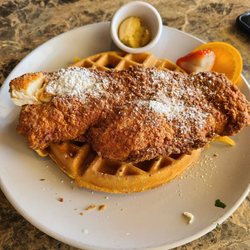 Sage Biscuit Cafe - Chicken and waffles