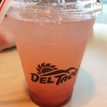 Del Taco - Strawberry lemonade only a dollar - Fast Food Near Me - Smyrna, Georgia