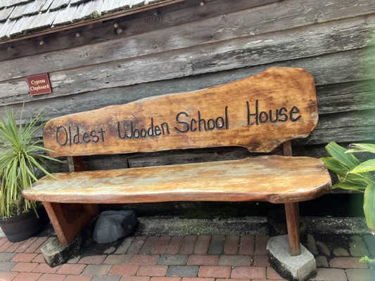 Oldest Wooden Schoolhouse by null