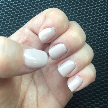Hellen Happy Nails - Gel polish applied so ugly & unprofessional. After using my own lotion to help the dry cuticles my pinky skin cracked & started to bleed. - Waxing Near Me - Lakewood, California Hellen Happy Nails - Gel polish applied so ugly & unprofessional. After using my own lotion to help the dry cuticles my pinky skin cracked & started to bleed. - Waxing Near Me - Lakewood, California