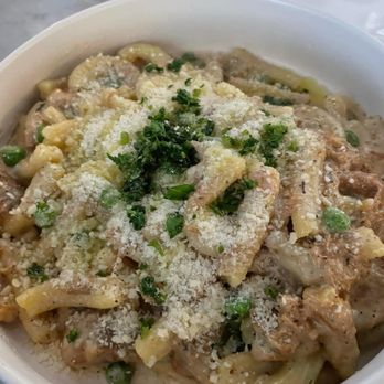 Rosalina - Veal with peas and pasta - Italian Near Me - Providence, Rhode Island