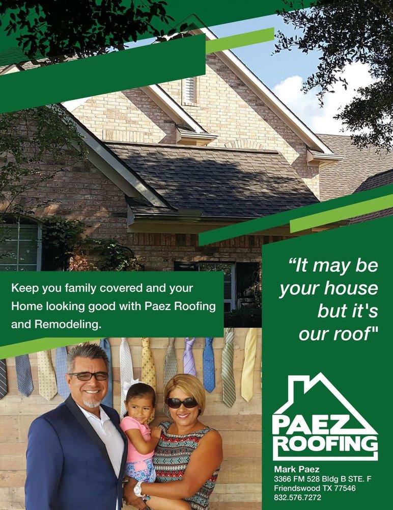 Slide of Paez Roofing and Remodeling