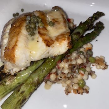 The Sacred Pepper - Pan Seared Grouper Picatta - New American Near Me - Tampa, Florida The Sacred Pepper - Pan Seared Grouper Picatta - New American Near Me - Tampa, Florida